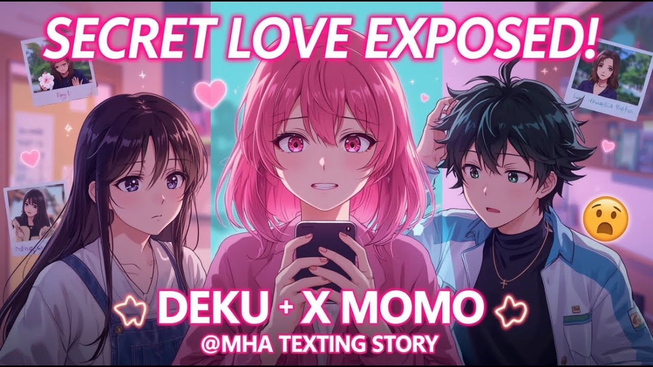 💍 Deku x Momo’s Secret Love Exposed | MHA Texting Story 💚 one shot