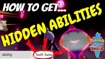 HOW TO GET HIDDEN ABILITY POKEMON in Pokemon SWORD and SHIELD!!! - New Method for Gen 8 HA Pokemon!!