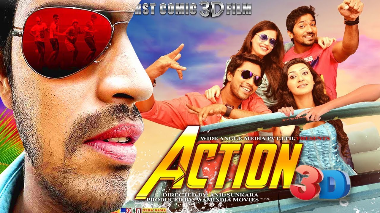 Action 3D Full Movie Dubbed In Hindi | Allari Naresh, Raju Sundaram, Vaibhav