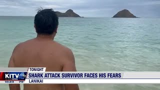 Oahu shark attack survivor faces his fears years after attack off Lanikai
