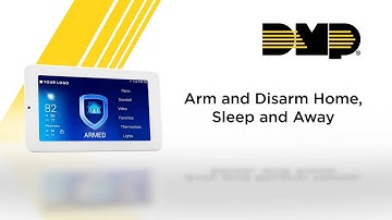 How to Arm and Disarm Home, Sleep, and Away on Your 7 Inch Keypad