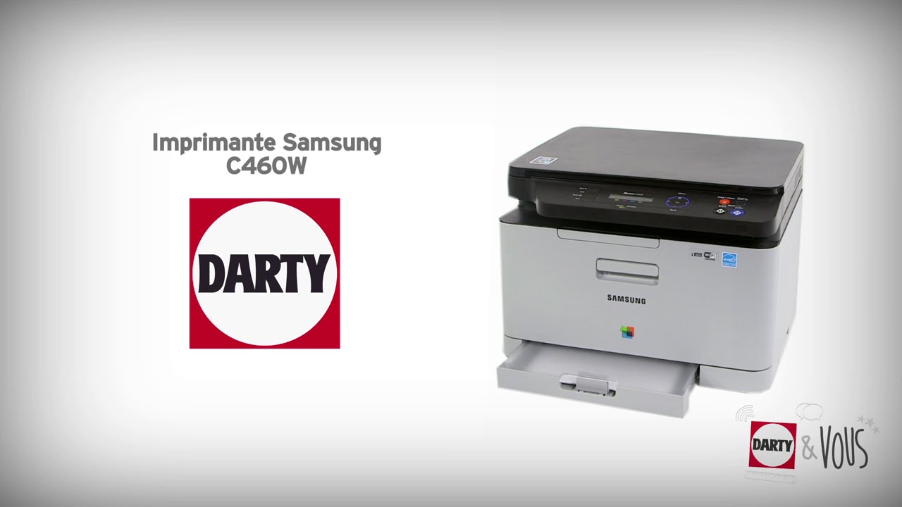 Imprimante Samsung C460W - démonstration Darty 