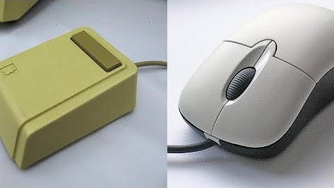 Geschiedenis van de (computer)muis