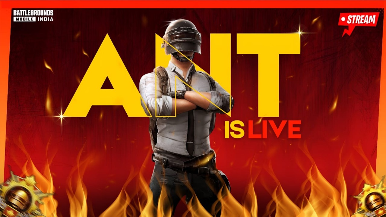 Ant is live 🔥 let's go for 2k subscriber's 💛