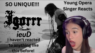Young Opera Singer Reacts To Igorrr - ieuD