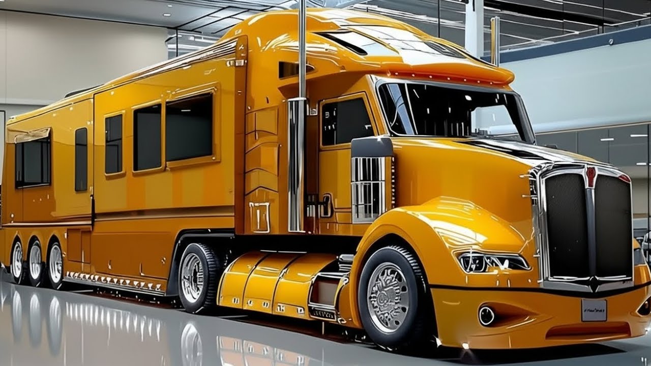 Автодом Kenworth W1250 2026 года — самый внушительный роскошный автодом из когда-либо созданных.