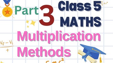 Class 5| Revised Maths Chapter 3 _ Multiplication Methods ഗുണന രീതികൾ