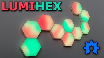 Smart DIY Nanofeaf panels for Home Assistant Powered by ESP32