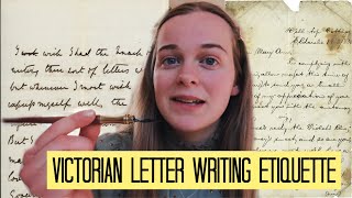 Victorian LetterWriting Etiquette Rules