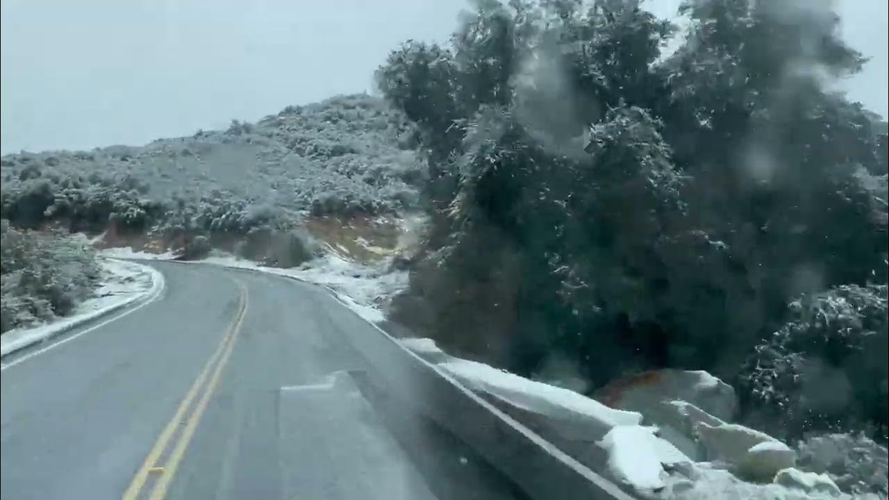 Snow Turns Murrieta into Big Bear! YouTube