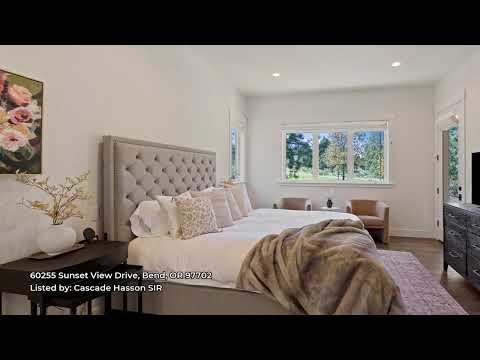 60255 Sunset View Drive, Bend, OR home video tour