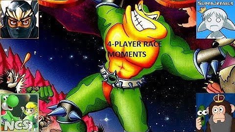 Best of ProtonJon (And Friends) Play: Battletoads 4 Player Race