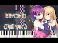 PARQUET OP BEYOND フル ピアノアレンジ 