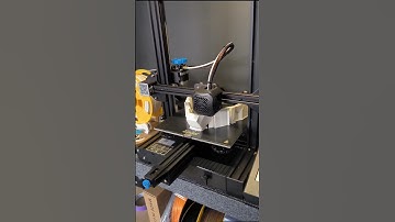 The Final version is printing! #3dprint #3dprinting #airsoft #blender #cosplay #ender3v2 #cyberpunk