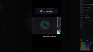 OmniGeometry: Curve & Stars Tutorial 📐#sacredgometry #shorts
