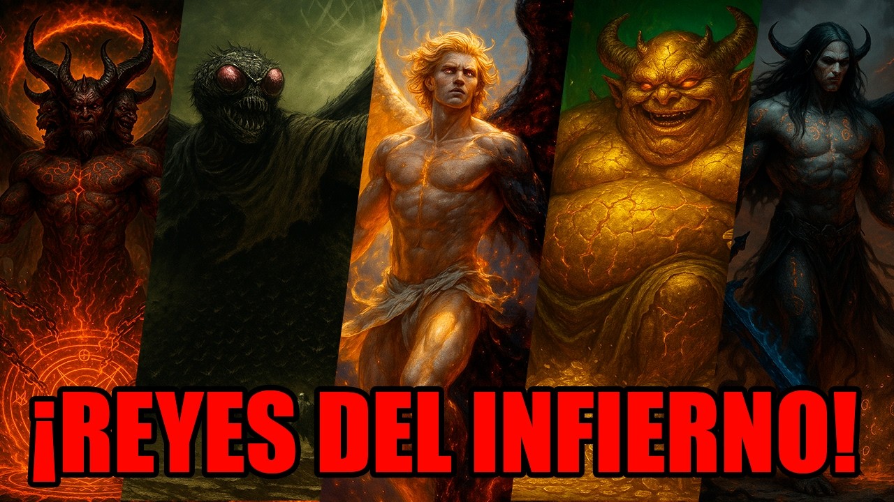 🔥 ¿Quién Gobierna el Infierno? 6 Reyes Revelados 