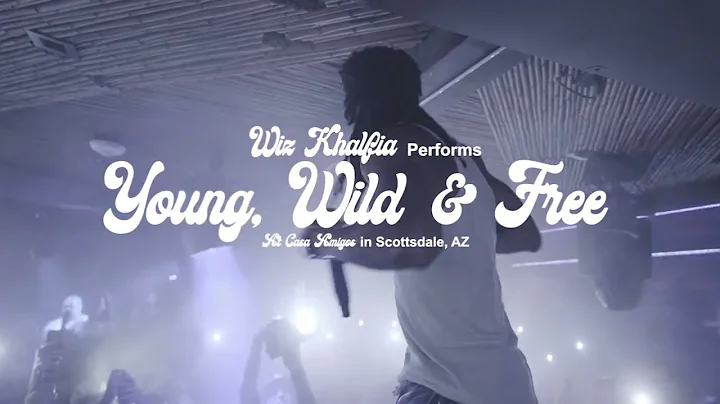 Wiz Khalifa Performs 'Young, Wild & Free' Live In Scottsdale, AZ