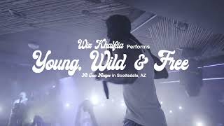 Wiz Khalifa Performs 'Young, Wild & Free' Live In Scottsdale, AZ