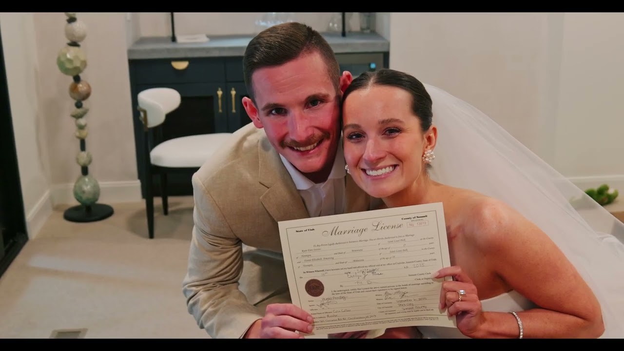 Hunter + Ryan Wedding - Park City 2025 - Teaser