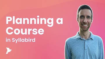 Planning a Course in Syllabird