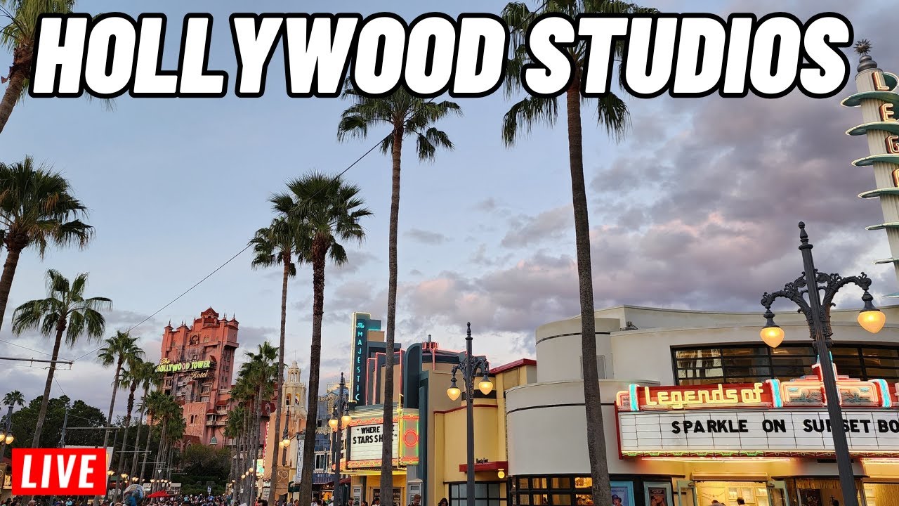 🔴Live: Disney's Hollywood Studios Fantasmic at 9pm on Thursdat at Walt Disney World 8/14/2025