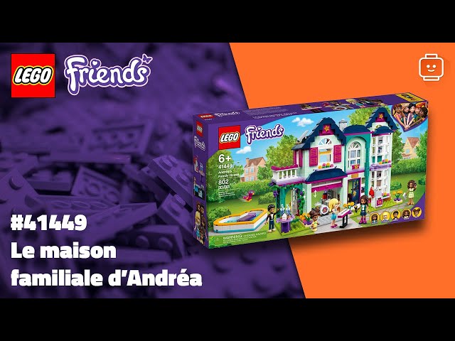 LEGO 41449 La maison familiale d'Andréa - LEGO Friends