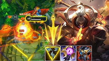 HƯỚNG DẪN DÙNG JAX NHỊP ĐỘ ĐỐI ĐẦU VỚI AATROX TRÊN TOP TỐC CHIẾN | WILD RIFT 