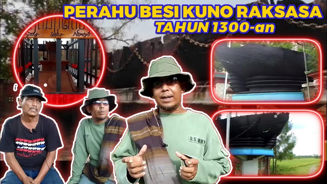 MENGULIK PENEMUAN PERAHU KUNO RAKSASA DARI DASAR SUNGAI BENGAWAN SOLO, BOJONEGORO