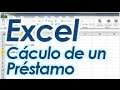 Excel - Cálculo de un préstamo