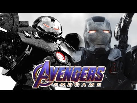 War Machine Thanos Buster In Avengers Endgame