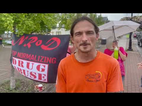 Northumberland Residents opposing Drugs Cobourg Farmers Market August 26, 2023