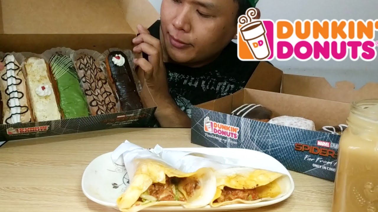Dunkin Donuts + Shawarma | Eating Show