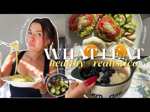 WHAT I EAT IN A DAY🍳✨ sano & bilanciato, back on track per gli ultimi 90 giorni (winter arc edition)