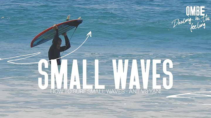 How To Surf Small Waves -  Battle Of The Small Waves: Anthony  VS. Yani.