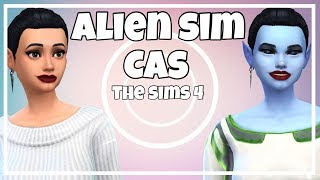 ALIEN SIM // The Sims 4: CAS