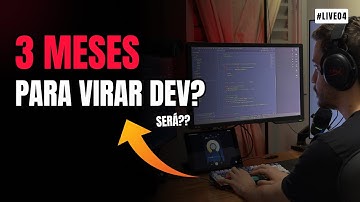 O Mínimo para virar dev Júnior em 2025 / 2026 #LIVE04