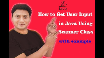 Getting Input From User in Java | Taking Input From Keyboard in Java