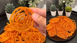 Instant Crispy Jalebi Recipe || How to make Jalebi at Home || Jalebi Recipe