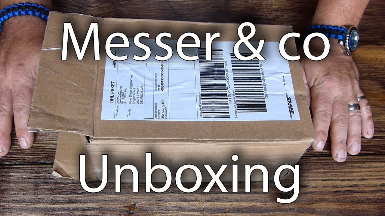 Messer Co Unboxing Youtube