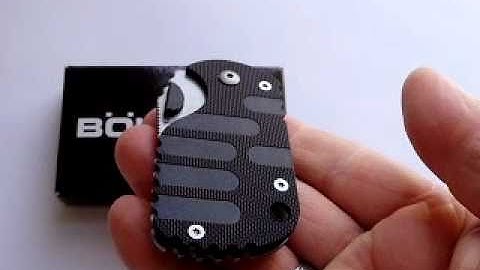 TDEKnives.com Boker Subcom F Knife Great EDC!