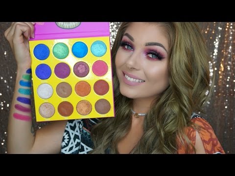 Juvia's Place Masquerade Palette | Swatches & Review - YouTube