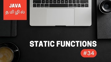 Java Programming - 34 | Static Functions | Tamil
