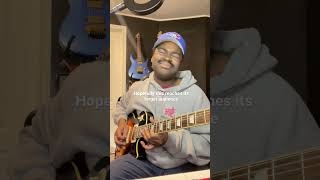 Worthless - D4vd Electric Guitar Cover #guitar