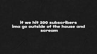 Almost 200 subscribers