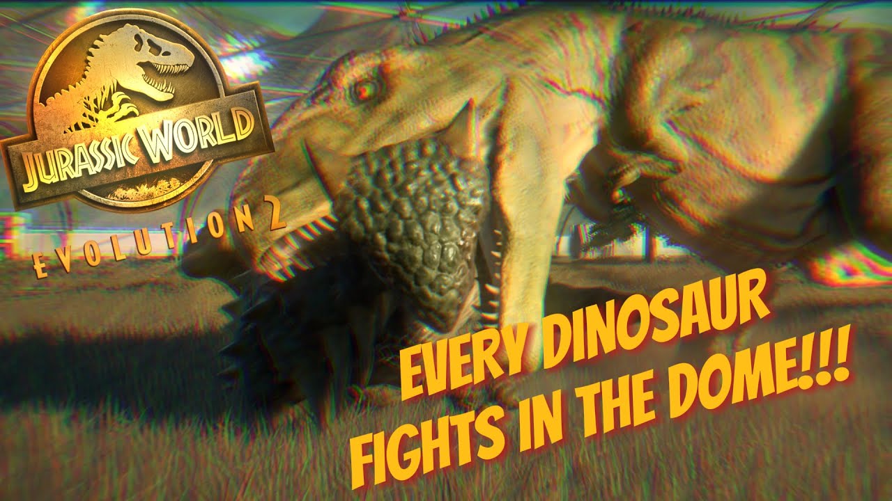 EVERY DINOSAUR BATTLE ROYALE in the Dome!!! Jurassic World Evolution 2 ...