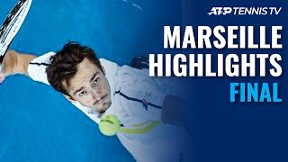 Daniil Medvedev vs Pierre-Hugues Herbert | Marseille 2021 Final Highlights