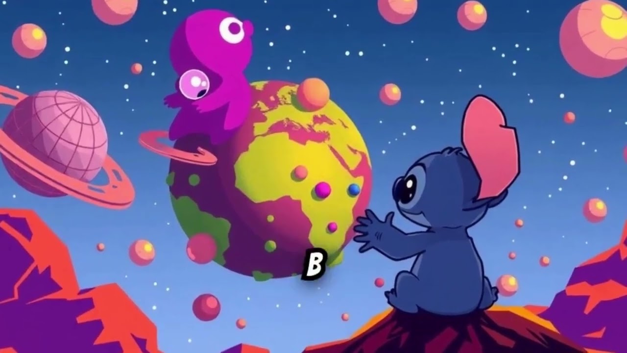 ABC Learning Adventure with Lilo & Stitch