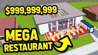 Building The Biggest Restaurant In Restaurant Tycoon Youtube - i love restaurant tycoon roblox