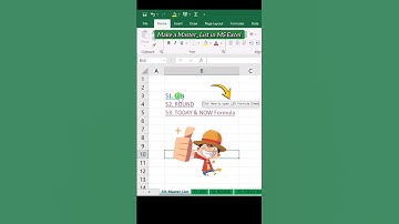Smartly Create Master list | Insert Hyperlink in MS Excel 😱🔥 #viral #excel #exceltech #excel #shorts