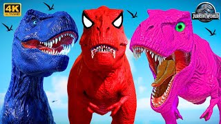 Giant Indominus, Triceratops, Pteranodon &GODZILLA Empire: Who's Dinosaur KING? Jurassic Adventures!
